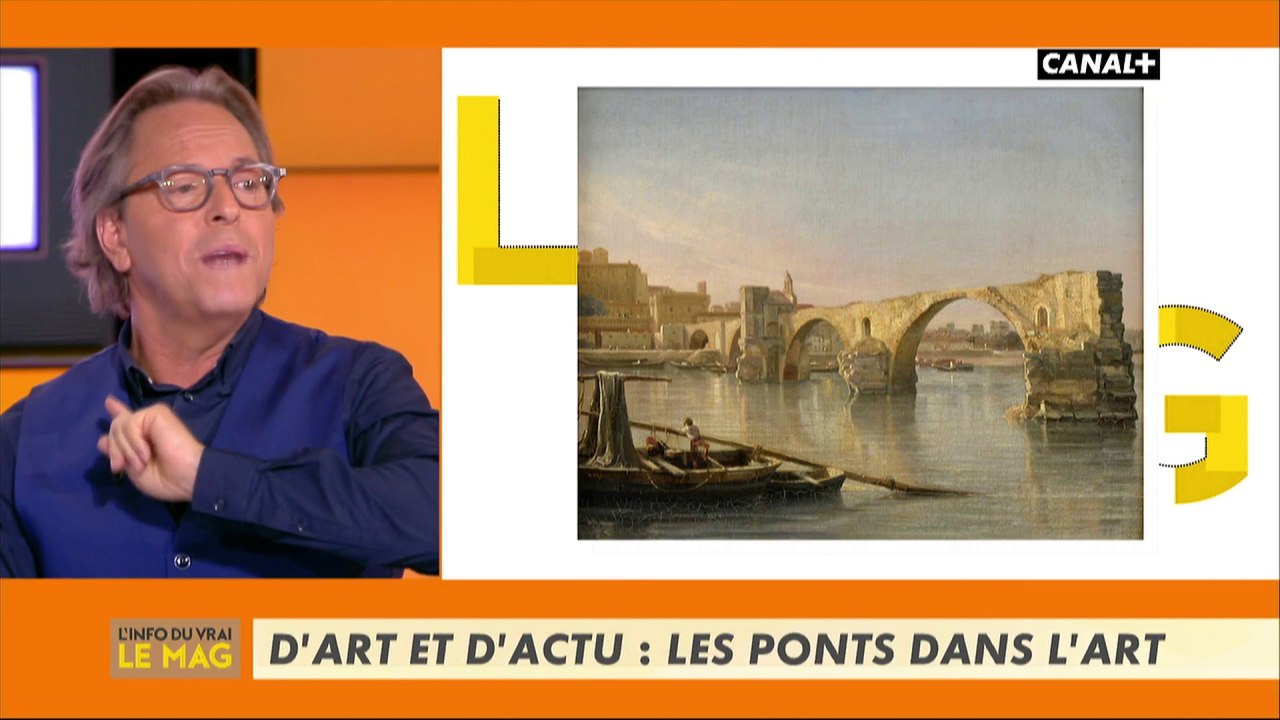 D'art et d'actu : Les ponts dans l'art - L'info du vrai du 27/11  - CANAL+