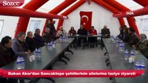 Bakan Akar'dan Sancaktepe şehitlerinin ailelerine taziye ziyareti