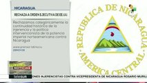 Nicaragua rechaza sanciones intervencionistas de Estados Unidos