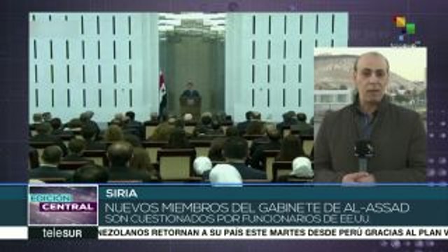 Presidente Bashar al-Assad anuncia cambio de ministros en Siria