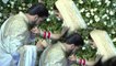 Deepika - Ranveer Reception: Ranveer Singh Kisses Deepika Padukone in front of media | FilmiBeat