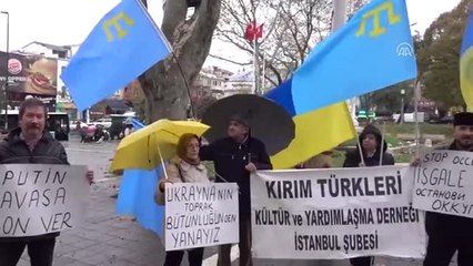 Kırım Türklerinden Ukrayna'ya Destek - İstanbul