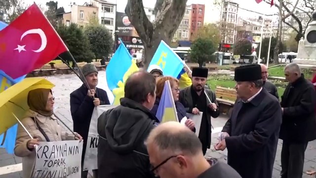 Kırım Türklerinden Ukrayna'ya destek - İSTANBUL