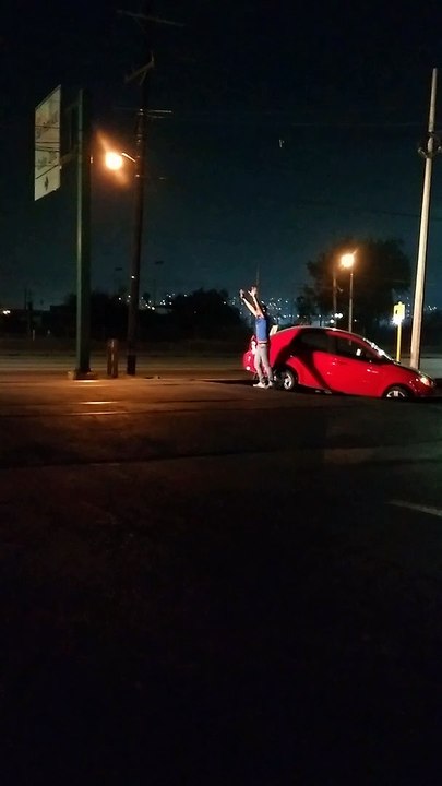 Train Crashes into Car in Mexico