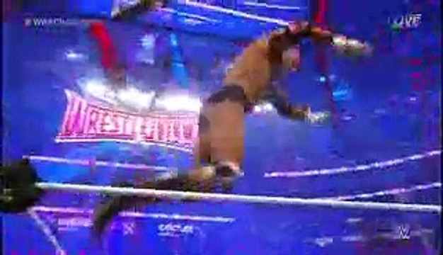 Triple H VS Roman Reigns WWE World Heavyweight Championship Match WrestleMani