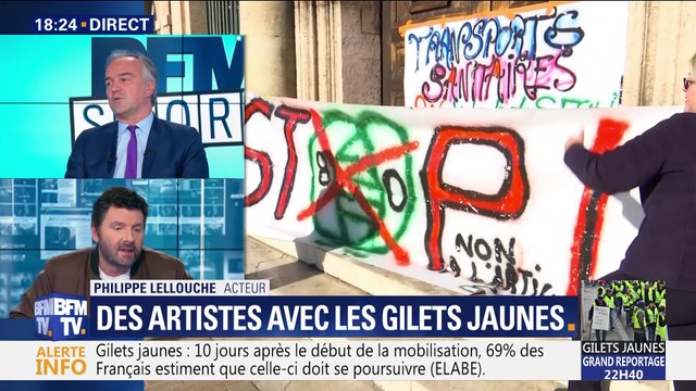 Gilets jaunes: J'entends dans mon pays la détresse des gens et je ne peux pas rester insensible , Philippe Lellouche
