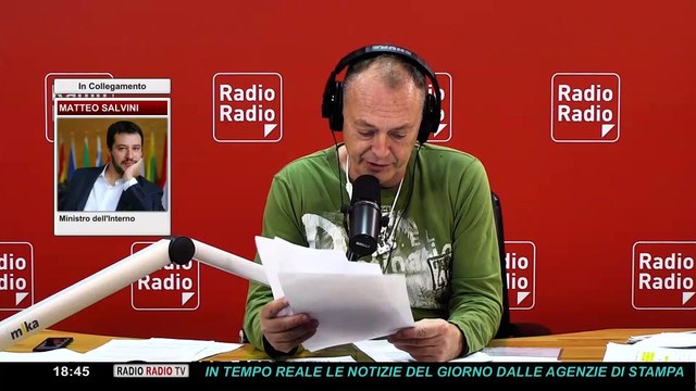 Lavori in Corso - 28 Novembre 2018 - Matteo Salvini (Ministro dell'Interno)