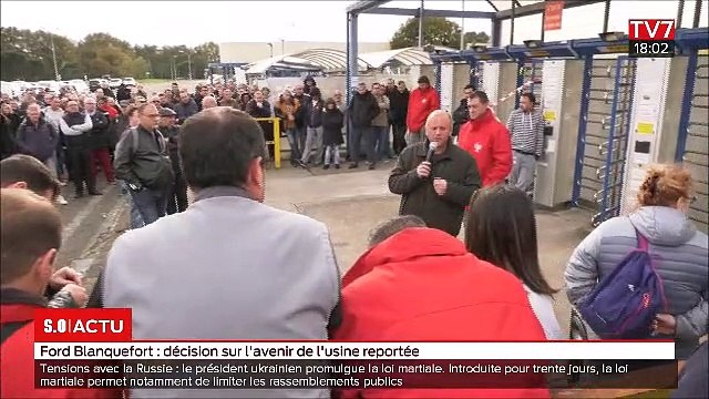 Ford reporte sa décision sur le projet de reprise de l’usine de Blanquefort