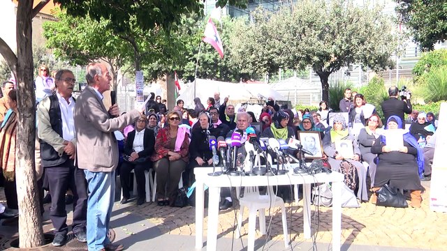 Lübnan iç savaşında kaybolanların akibeti için gösteri - BEYRUT