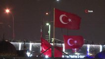 İstanbul'da Yağış ve Rüzgar Etkisini Göstermeye Başladı
