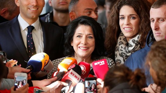 Sondagens indicam vitória de Zurabishvili nas presidenciais da Geórgia