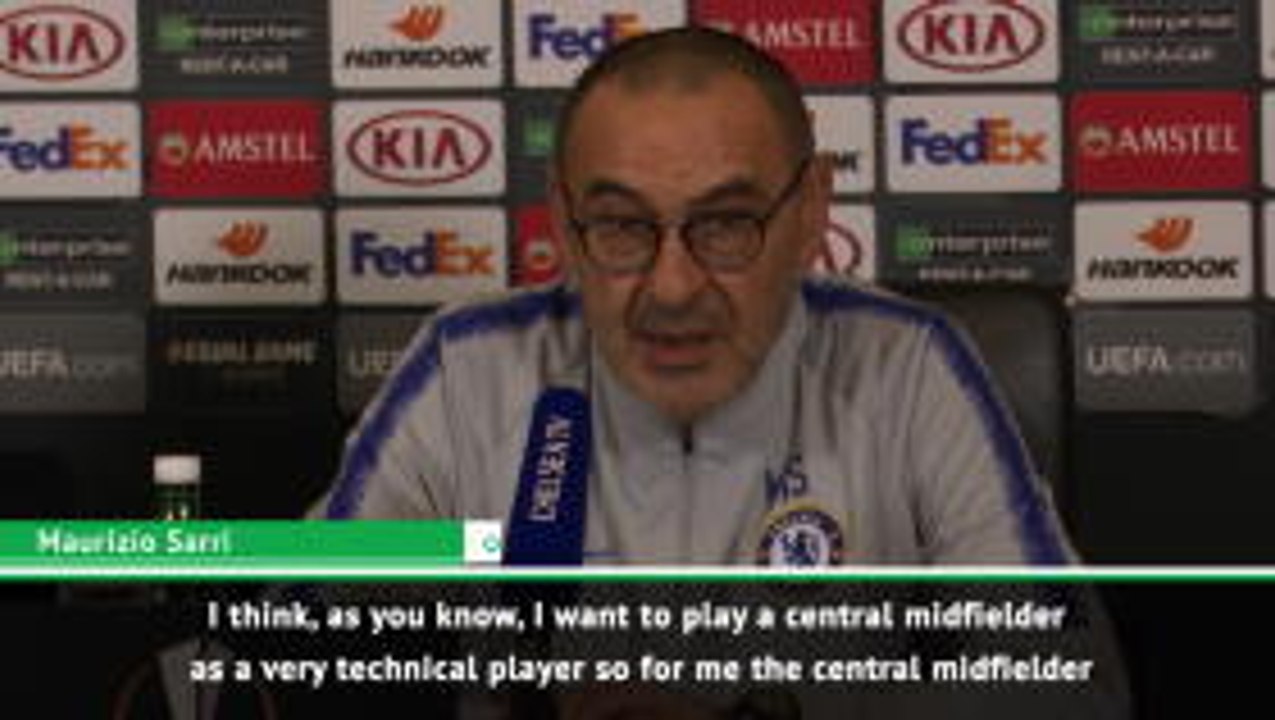 Kante has to stay near Jorginho - Sarri