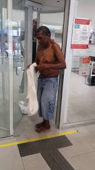 Older Man Asked to Undress by Security