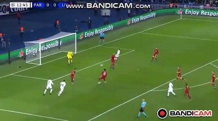 Goal Bernat (1-0) Paris St. Germain vs	Liverpool FC