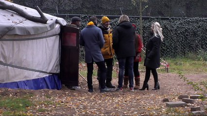 Bobbi Eden en Mark op bezoek