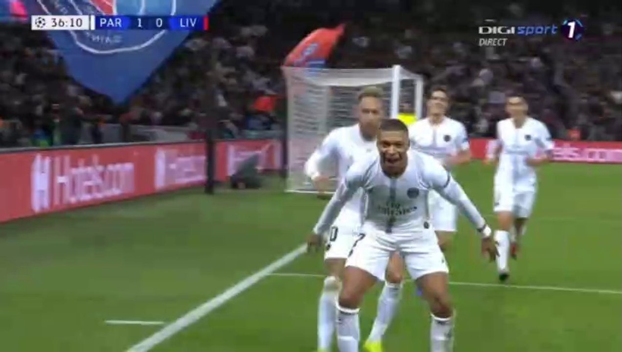 Neymar Goal HD - PSG 2-0 Liverpool 28.11.2018 HD