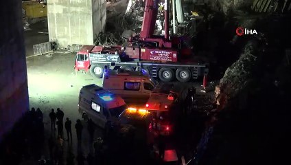 Beton blok altında kalan işçilerden 1’nin daha cansız bedenine ulaşıldı