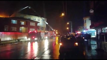 Ayakkabı Fabrikasında Yangın - İstanbul