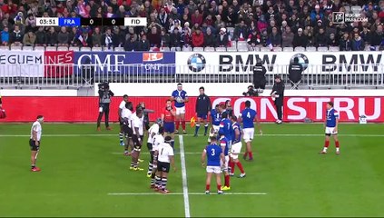 France v Fiji - 1st Half - 2018 Internationals