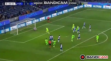 Penalty Goal Bentaleb (2-1) FC Porto vs 	Schalke 04