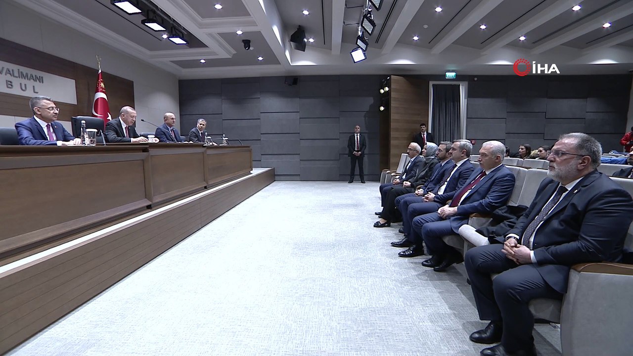 Cumhurbaşkanı Erdoğan: ' Münbiç meselesini Trump ile Arjantin'de görüşeceğiz'