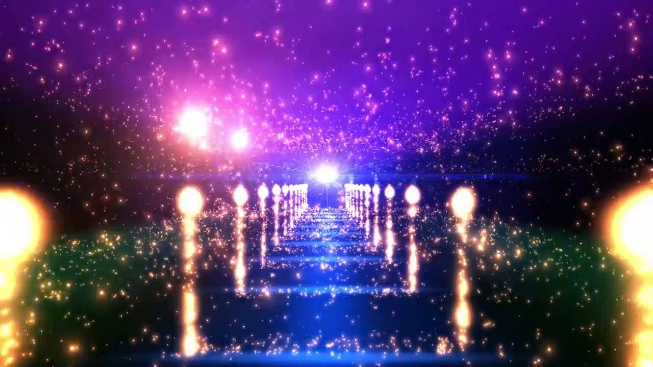 Efecto Fondo Luces 3D