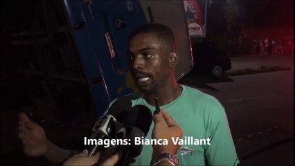 Eletricista ajudou passageiros de Transcol