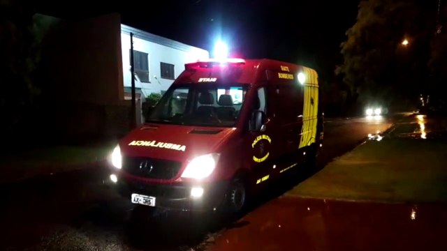 Motociclista sofre queda no Pioneiros Catarinenses