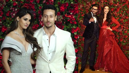 Deepika - Ranveer Reception: Disha Patani arrives with BF Tiger Shroff; Watch Video | FilmiBeat