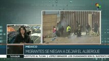 México: crece desesperación de migrantes en albergues de Tijuana
