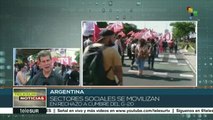 Pueblo argentino repudia políticas neoliberales y rechaza Cumbre G20