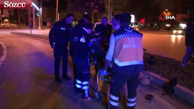 Kaza yapan motosiklet sürücüsü,” Anam babam beni bırakma Tayir” dedi