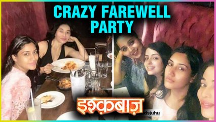Surbhi Chadna FAREWELL PARTY With Ishqbaaz Team | Full Video