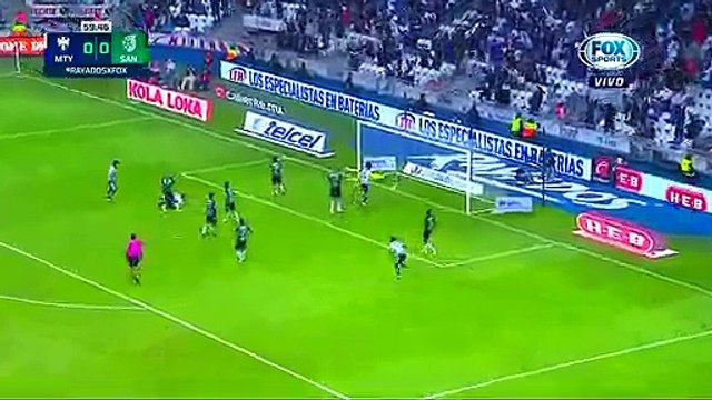 Rogelio Funes Mori Goal - Monterrey vs Santos Laguna 1-0