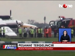 Pesawat Tergelincir di Bandara Juanda, Penumpang Selamat