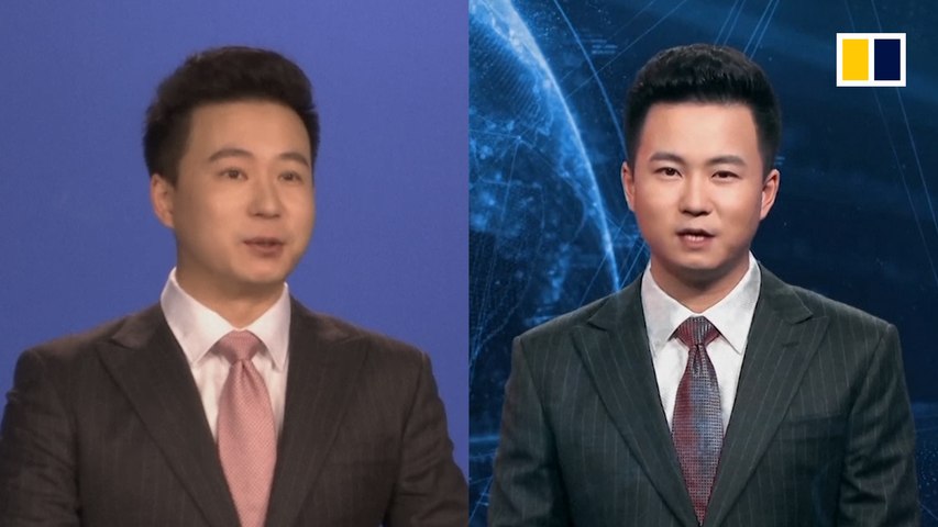AI vs human news anchors