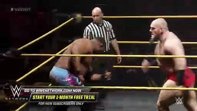 Keith Lee vs Lars Sullivan WWE NXT, Nov 28, 2018