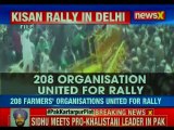 Over A Lakh Protesting Farmers Take Out Kisan Mukti March In Delhi