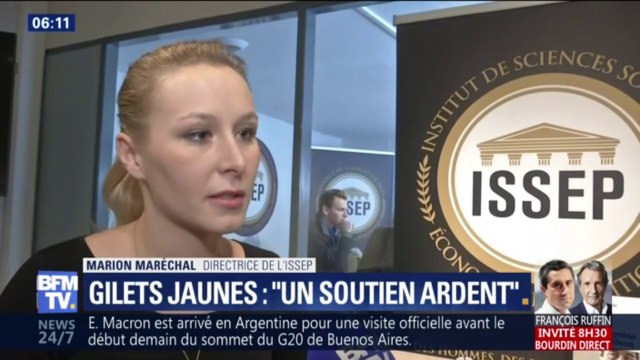 Gilets jaunes: Marion Maréchal apporte un soutien ardent au mouvement