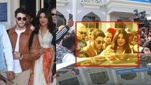 Priyanka Chopra और  Nick Jonas पहुंचे Jodhpur Airport ; Must Watch | वनइंडिया हिंदी