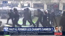 Gilets jaunes: faut-il fermer le secteur des Champs-Élysées samedi ?