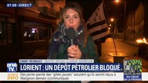 Un dépôt pétrolier est bloqué à Lorient par des indépendants du BTP et des gilets jaunes