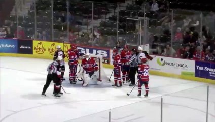 WHL Prince George Cougars at Spokane Chiefs