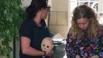 Arqueólogos israelíes descubren máscara de hace 9.000 años