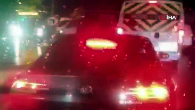 Ters yönden gelerek kazaya karışan sürücüye meydan dayağı kamerada