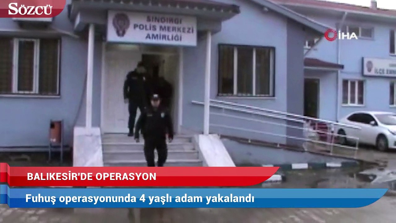 Fuhuş operasyonunda 4 yaşlı adam yakalandı