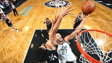 NBA : Rudy Gobert claque un énorme poster dunk dans le Top 10 !