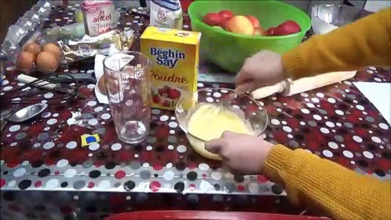 Recette TART AUX POMMES facile avec MINI MISS