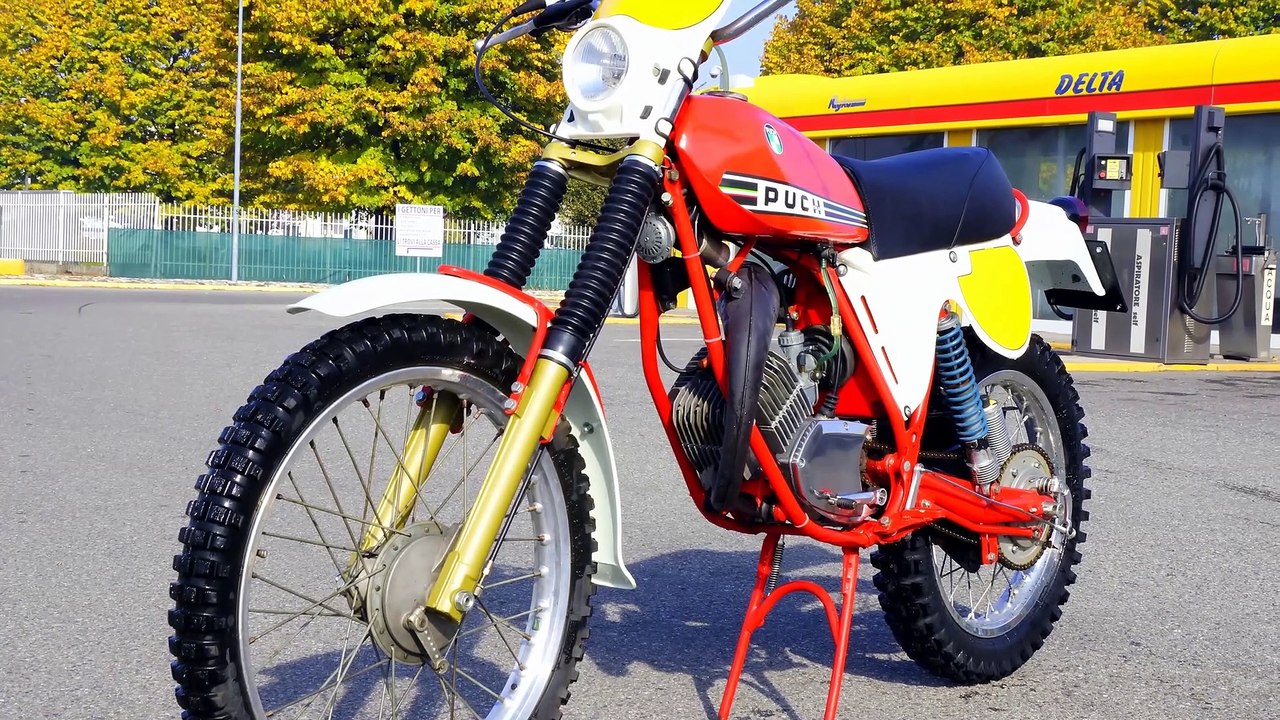 PUCH FRIGERIO 75 c.c. FULL RESTORATION YEAR 1979 ROAD TEST