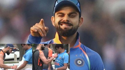 Virat Kohli Wins Hearts Yet Again With Brilliant Gesture Towards Fan In Australia | Oneindia Telugu